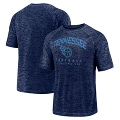 Tennessee Titans Shade Battle Ready Raglan Space-Dye T-Shirt - Navy T-shirts