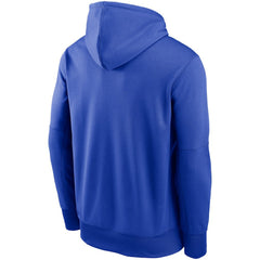 Los Angeles Rams Primary Logo Therma Performance Pullover Hoodie - Royal Hoodies