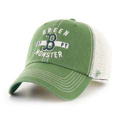 Boston Red Sox '47 Green Monster Trawler Clean Up Adjustable Hat - Green Hats