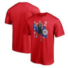 Kawhi Leonard LA Clippers Pick & Roll T-Shirt Red - Fanatics