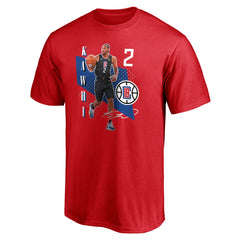 Kawhi Leonard LA Clippers Pick & Roll T-Shirt Red - Fanatics