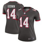 Chris Godwin Tampa Bay Buccaneers Women's Alternate Legend Player Performance Top - Pewter Tops