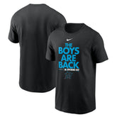Miami Marlins Nike 2021 Opening Day Phrase T-Shirt - Black T-shirts