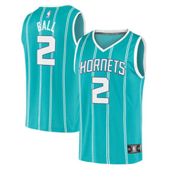 LaMelo Ball Charlotte Hornets Fast Break Replica Jersey Teal Icon Edition - Fanatics outlet
