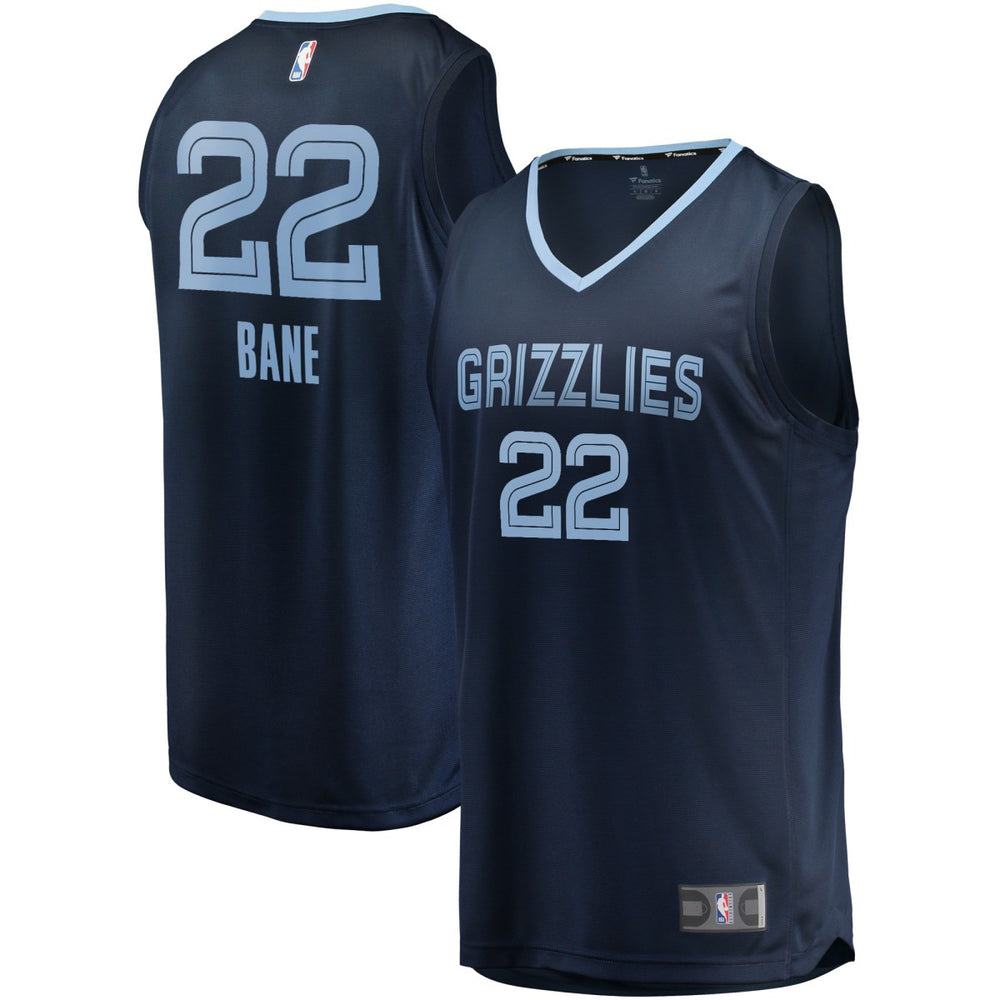 Desmond Bane Memphis Grizzlies 2020 NBA Draft First Round Pick Fast Break Replica Jersey Navy Icon Edition - Fanatics