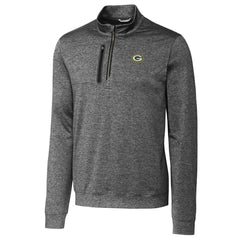 Green Bay Packers Cutter & Buck Stealth Quarter-Zip Jacket - Gray Jackets