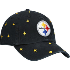 Pittsburgh Steelers '47 Women's Confetti Clean Up Adjustable Hat - Black/Gold Hats