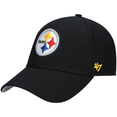 Pittsburgh Steelers '47 MVP Adjustable Hat - Black Hats