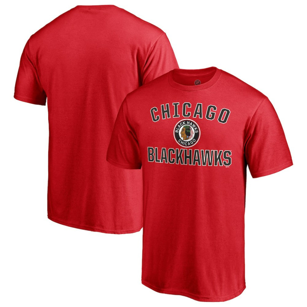 Chicago Blackhawks Special Edition Victory Arch T-Shirt - Red | US 4155469