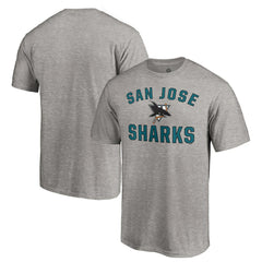 San Jose Sharks Special Edition Victory Arch T-Shirt - Heather Gray | US 4155495