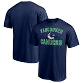 Vancouver Canucks Special Edition Victory Arch T-Shirt - Navy | US 4155500