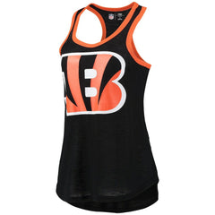 Cincinnati Bengals G-III 4Her by Carl Banks Women's Tater Burnout Tank Top - Black Tops
