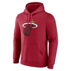 Miami Heat Playmaker Personalized Name & Number Pullover Hoodie Red