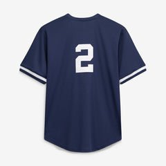 Derek Jeter New York Yankees Mitchell & Ness Big & Tall Batting Practice Replica Player Jersey - Navy Jerseys