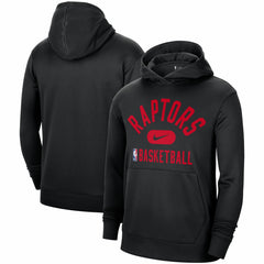 Toronto Raptors 2021-2022 Spotlight On Court Performance Practice Pullover Hoodie Black - Nike