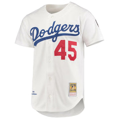 Pedro Martinez Los Angeles Dodgers Mitchell & Ness 1993 Cooperstown Collection Home Authentic Jersey - White Jerseys