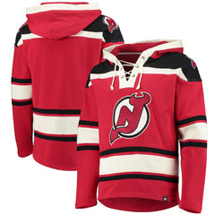 New Jersey Devils '47 Superior Lacer Hoodie - Red | US 4171419
