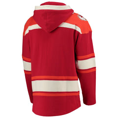 Tampa Bay Buccaneers '47 Throwback Lacer Pullover Hoodie - Red Hoodies
