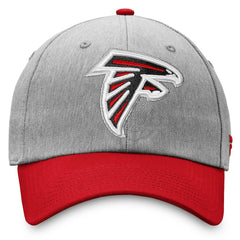 Atlanta Falcons Two-Tone Snapback Hat - Heathered Gray/Red Hats