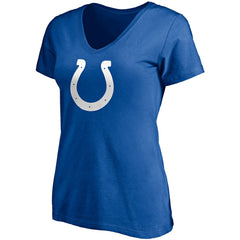 Jonathan Taylor Indianapolis Colts Women's Player Icon Name & Number V-Neck T-Shirt - Royal T-shirts