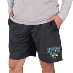 Jacksonville Jaguars Concepts Sport Bullseye Knit Jam Shorts - Charcoal Shorts