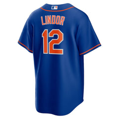 Francisco Lindor New York Mets Nike Alternate Replica Player Jersey - Royal Jerseys