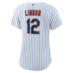 Francisco Lindor New York Mets Nike Women's Home Replica Player Jersey - White Jerseys
