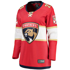 Carter Verhaeghe Florida Panthers Fanatics Women's Home Breakaway Jersey - Red | US 4185804