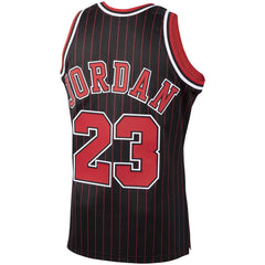 Michael Jordan Chicago Bulls 1995/96 Hardwood Classics Authentic Jersey Black - Mitchell & Ness