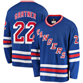 Mike Gartner New York Rangers Fanatics Premier Breakaway Retired Player Jersey - Blue | US 4193513