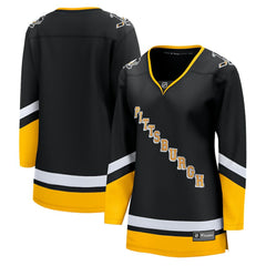 Pittsburgh Penguins Fanatics Women's Alternate Breakaway Jersey - Black | US 4196460