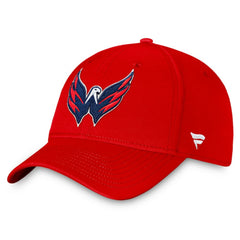 Washington Capitals Fanatics Core Primary Logo Flex Hat - Red | US 4197815