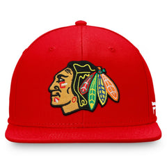 Chicago Blackhawks Fanatics Primary Logo Snapback Hat - Red | US 4197916