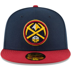 Denver Nuggets 2-Tone 59FIFTY Fitted Hat Navy/Red - New Era outlet
