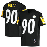 T.J. Watt Pittsburgh Steelers Youth Replica Player Jersey - Black Jerseys