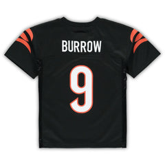 Joe Burrow Cincinnati Bengals Preschool Replica Player Jersey - Black Jerseys