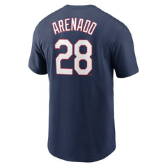 Nolan Arenado St. Louis Cardinals Nike Name & Number T-Shirt - Navy T-shirts