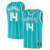 Nick Richards Charlotte Hornets Fast Break Replica Jersey Icon Edition Teal - Fanatics