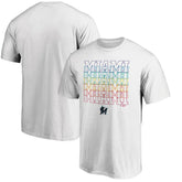 Miami Marlins City Pride T-Shirt - White T-shirts