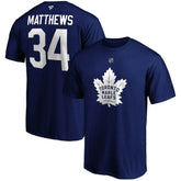 Auston Matthews Toronto Maple Leafs Fanatics Big & Tall Name & Number T-Shirt - Blue | US 4218047