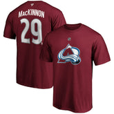 Nathan MacKinnon Colorado Avalanche Fanatics Big & Tall Name & Number T-Shirt - Burgundy | US 4218057