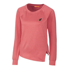 Arizona Cardinals Cutter & Buck Women's Jackson Pullover Sweatshirt - Heathered Cardinal Pullover