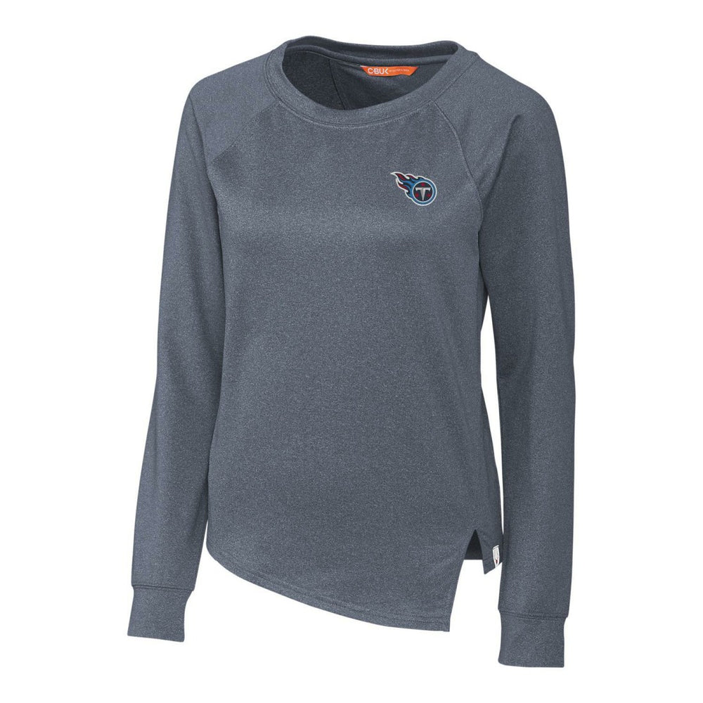 Tennessee Titans Cutter & Buck Women's Jackson Pullover Sweatshirt - Heathered Navy Pullover