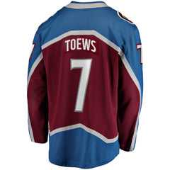 Devon Toews Colorado Avalanche Fanatics Home Breakaway Player Jersey - Burgundy | US 4222736