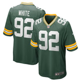 Reggie White Green Bay Packers Retired Player Game Jersey - Green Jerseys