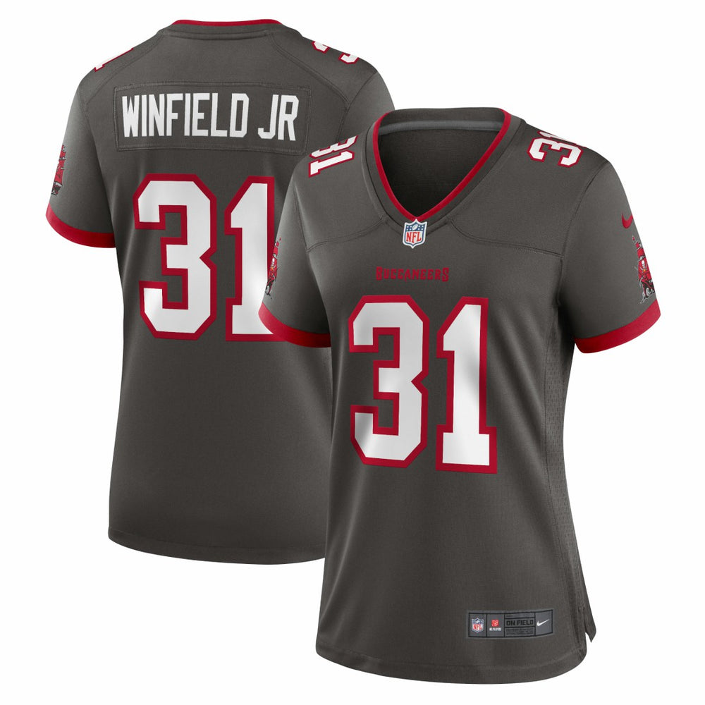 Antoine Winfield Jr. Tampa Bay Buccaneers Women's Game Jersey - Pewter Jerseys