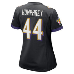 Marlon Humphrey Baltimore Ravens Women's Game Jersey - Black Jerseys