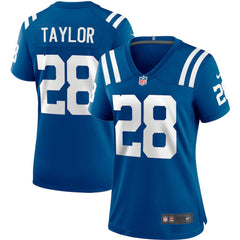 Jonathan Taylor Indianapolis Colts Women's Player Game Jersey - Royal Jerseys