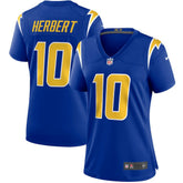 Justin Herbert Los Angeles Chargers Women's Game Jersey - Royal Jerseys