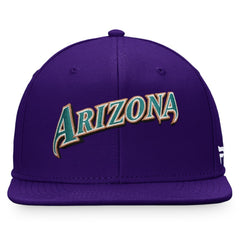 Arizona Diamondbacks Fanatics Cooperstown Collection Fitted Hat - Purple Hats